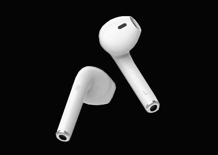 Mẫu tai nghe lấy thiết kế nguyên bản từ mẫu tai nghe True Wireless AirPods - Apple. Thiết kế tính tế, trẻ trung, mang phong cách thể thao